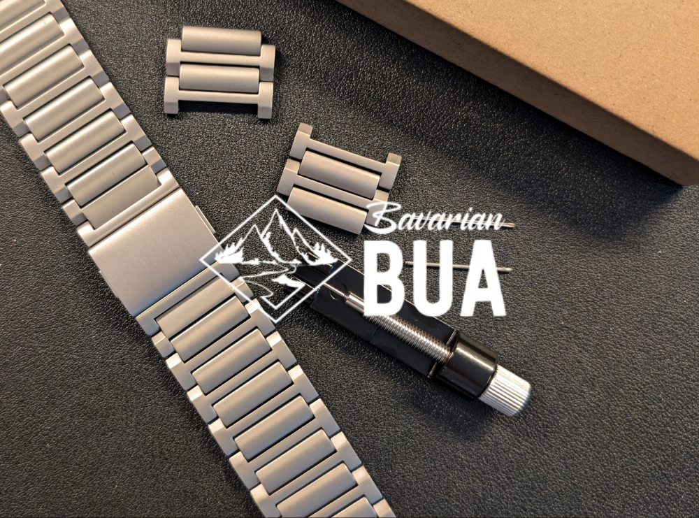 Titan Armbandl einstellen