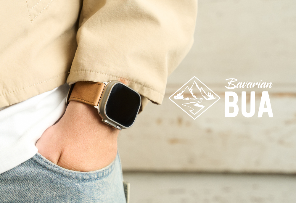 Vintage Lederarmband für die Apple Watch – jedes Band ein Unikat