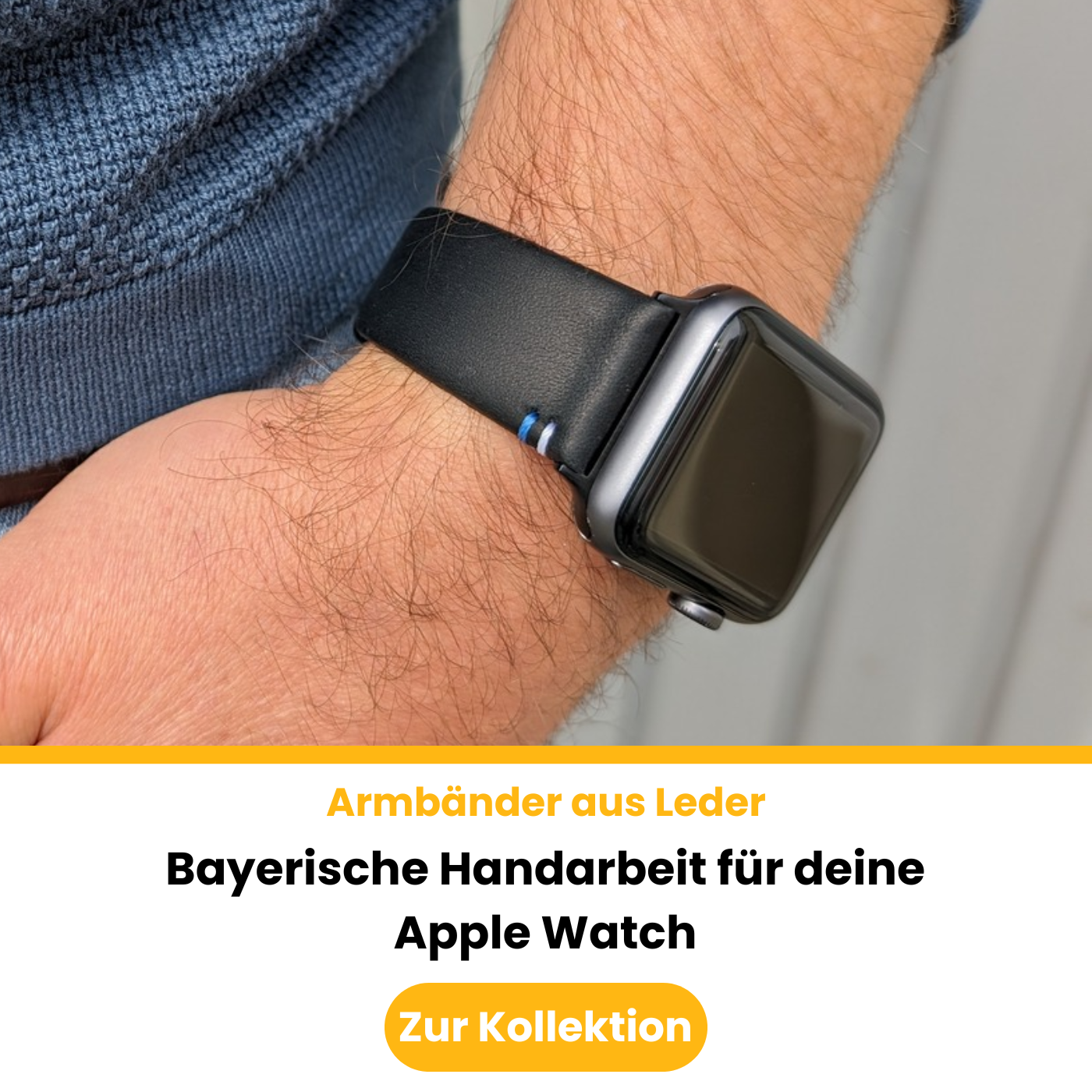 Apple Watch Bänder aus Leder