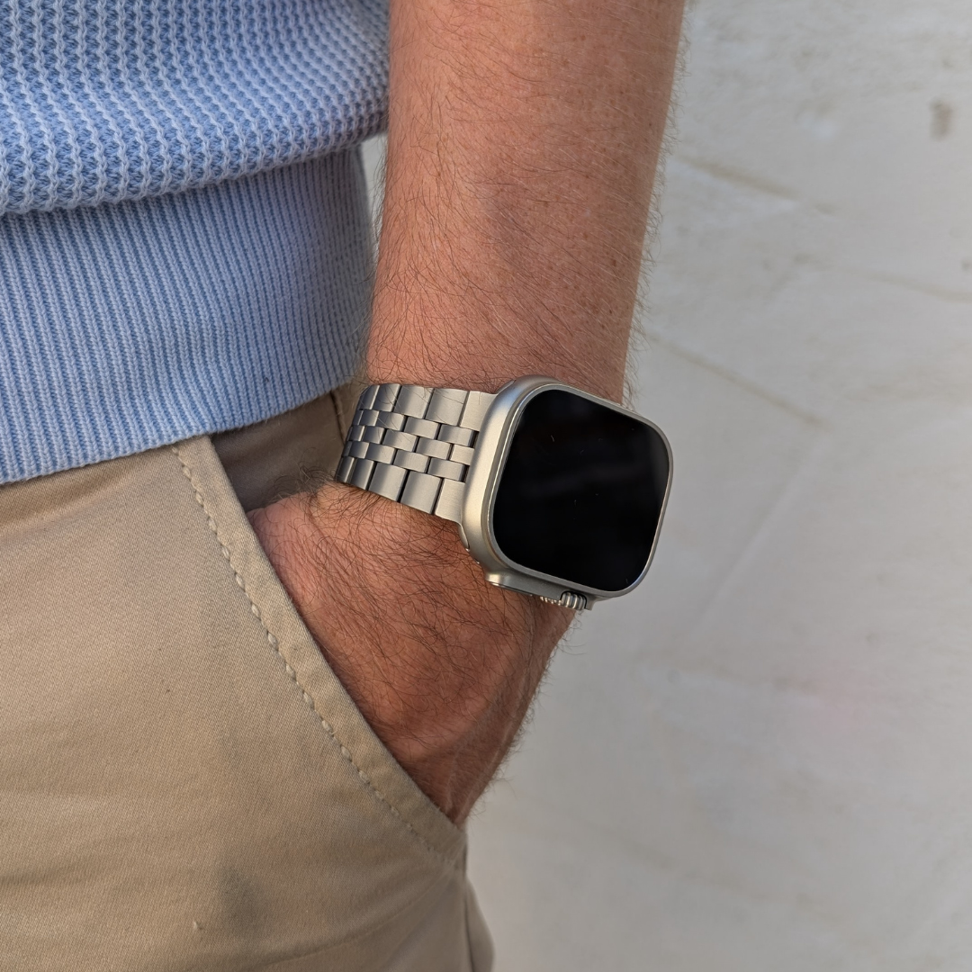 Titan Gliederarmband für Apple Watch Ultra