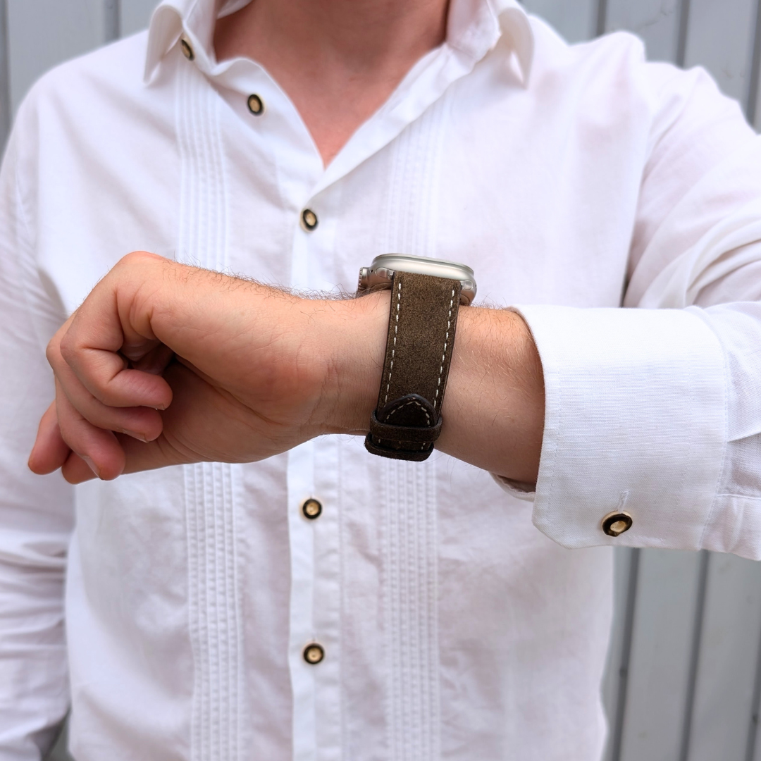 Lederhosenlederarmband für Apple Watch