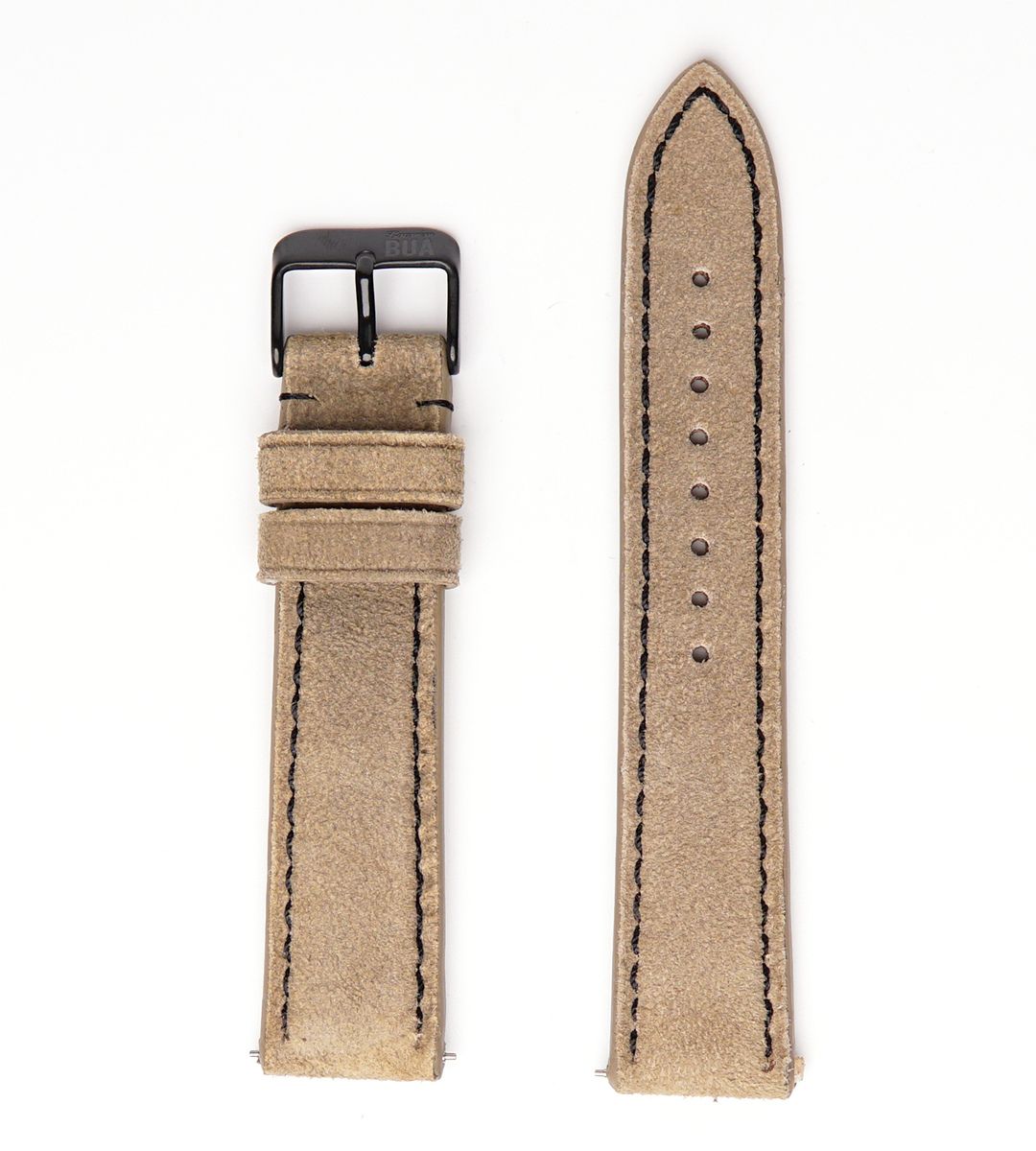 Armband für die Samsung Galaxy Watch aus Lederhosenleder | Beige