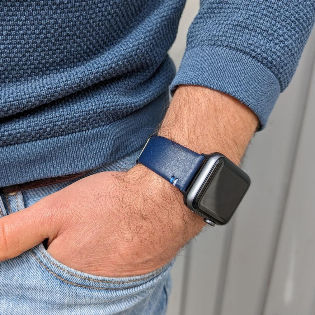 Armband für die Apple Watch aus Kalbleder