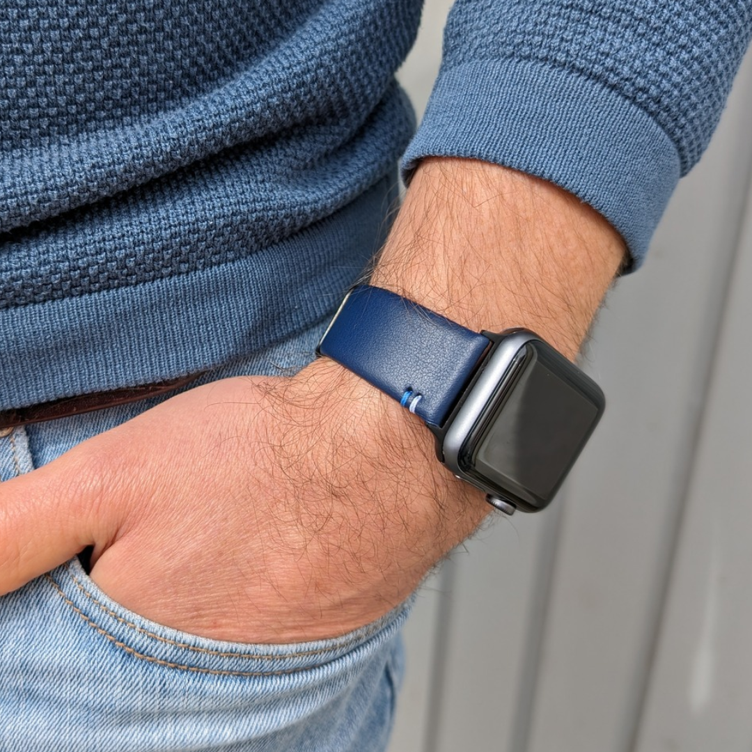 Armband für die Apple Watch aus Kalbleder