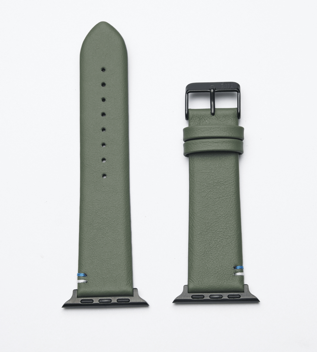 Damen Armband für die Apple Watch aus Kalbleder | Salbei