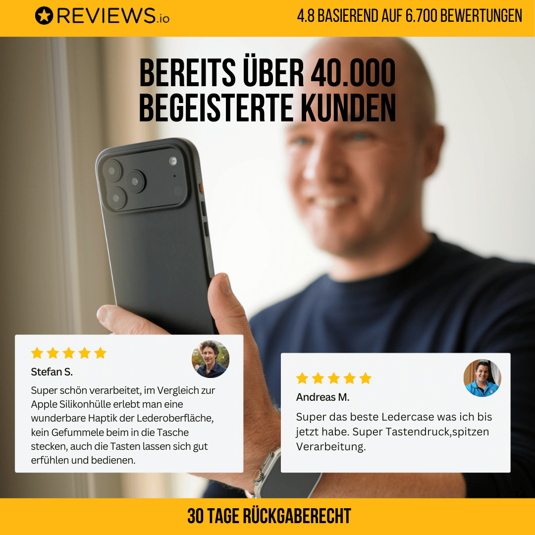 Kundenbewertungen der iPhone Hülle