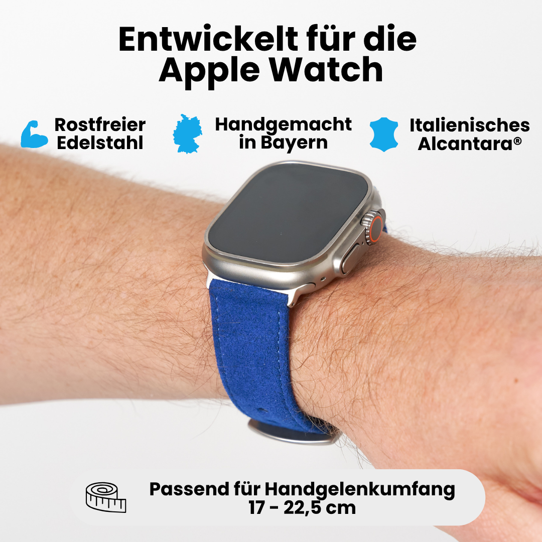 Alcantara Band für die Apple Watch Ultra