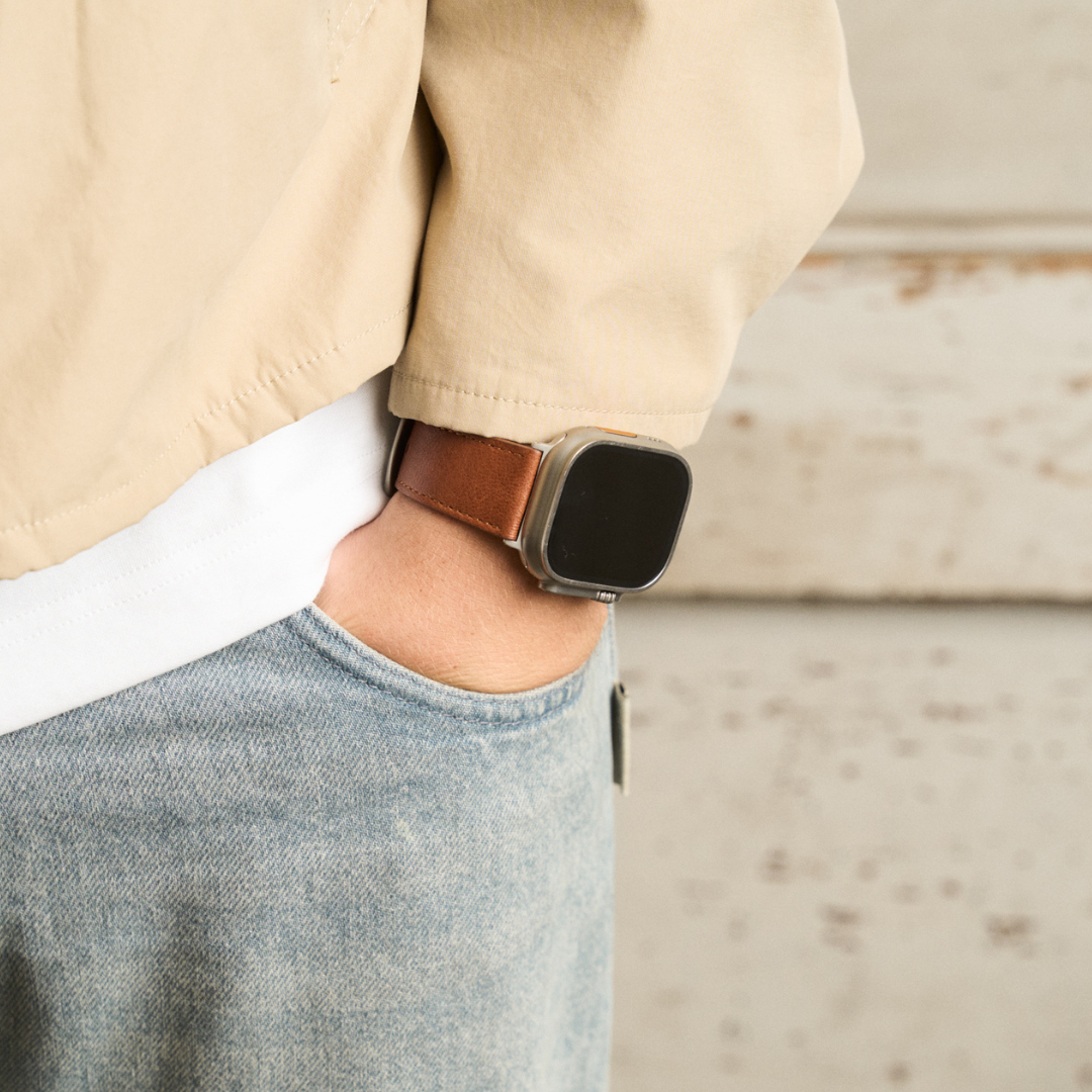 Vintage Lederband für die Apple Watch