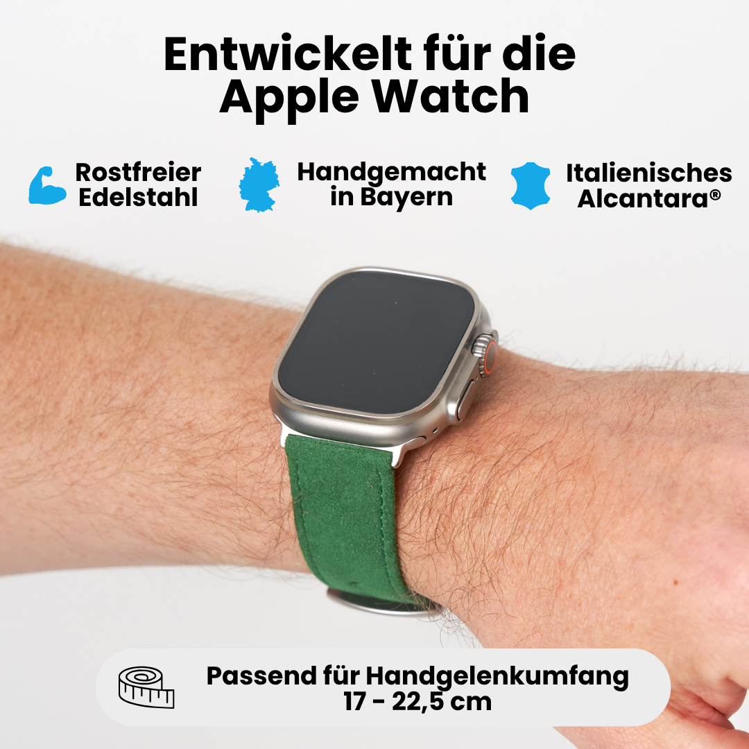 Alcantara Band für die Apple Watch Ultra