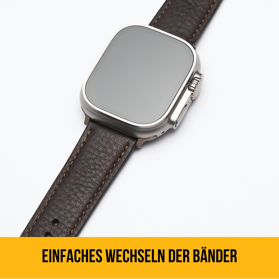 Biolederband für die Apple Watch