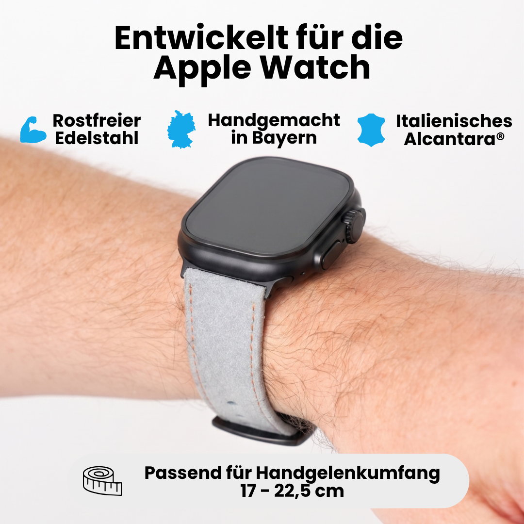 Alcantara Band für die Apple Watch Ultra