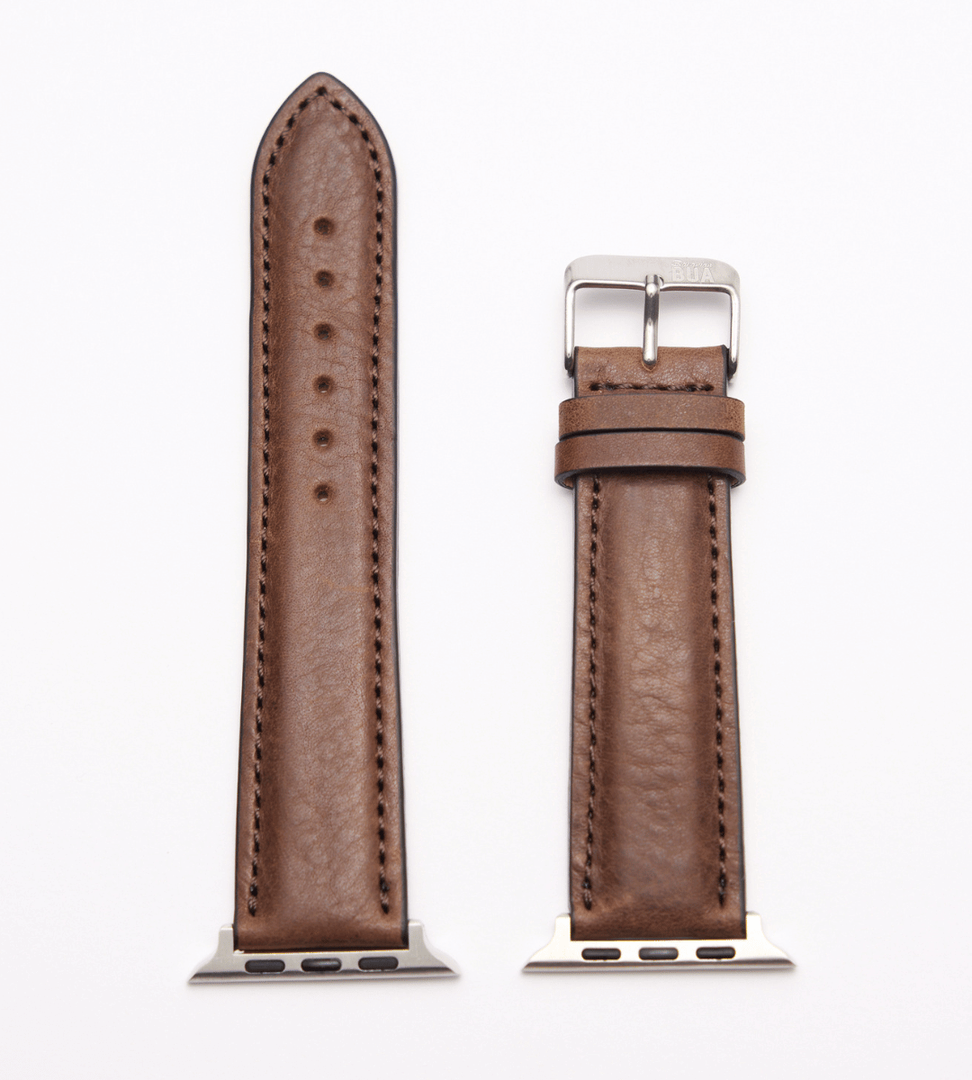 Apple Watch® Rindlederband | Dunkelbraun Naht