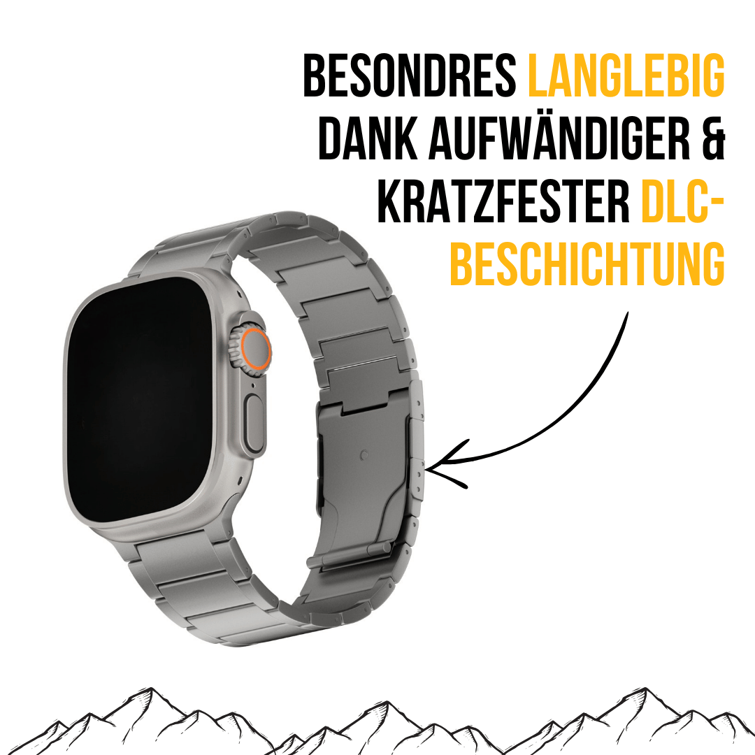 Titan Armband für Apple Watch Ultra