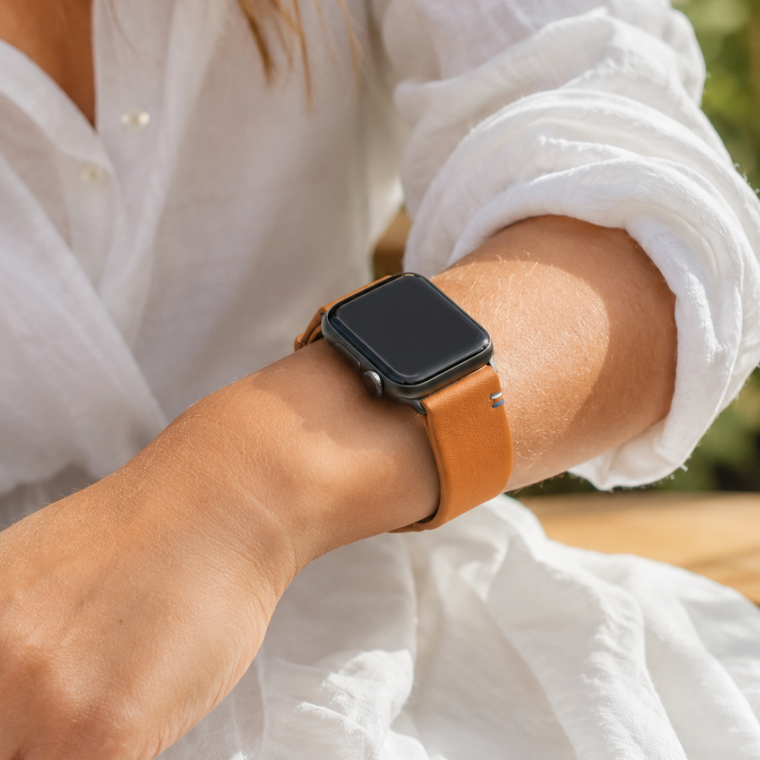 Damen Armband für die Apple Watch aus Kalbleder