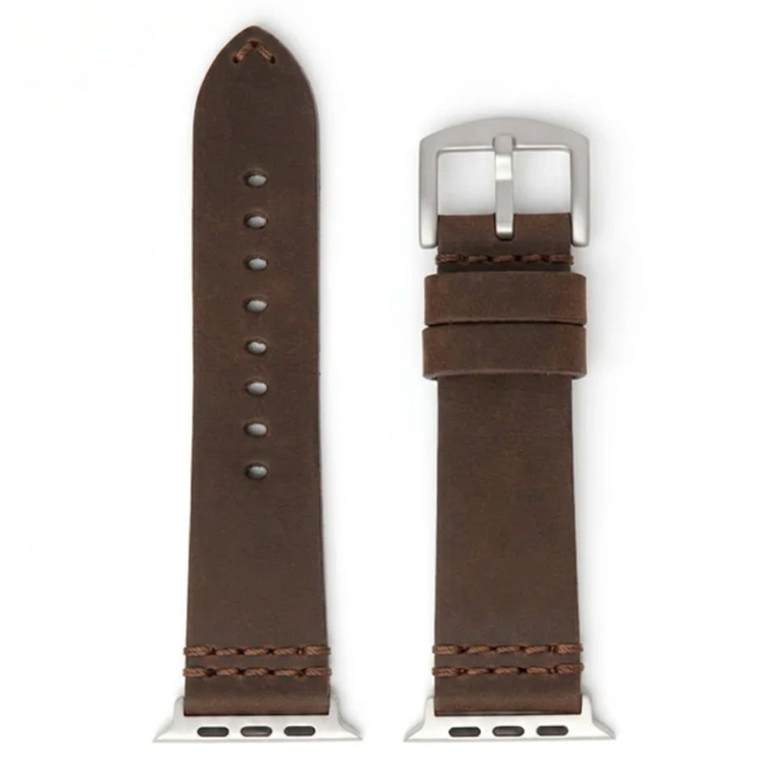 Wasserfestes Lederarmband für Apple Watch Ultra