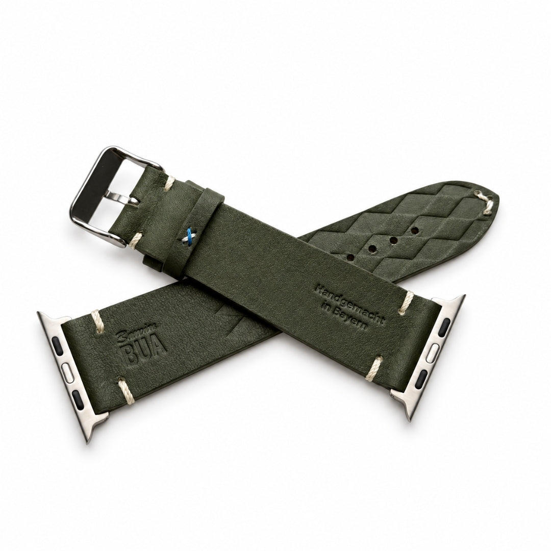 Limitiertes Wasserfestes Heinen Leder Armband für Apple Watch