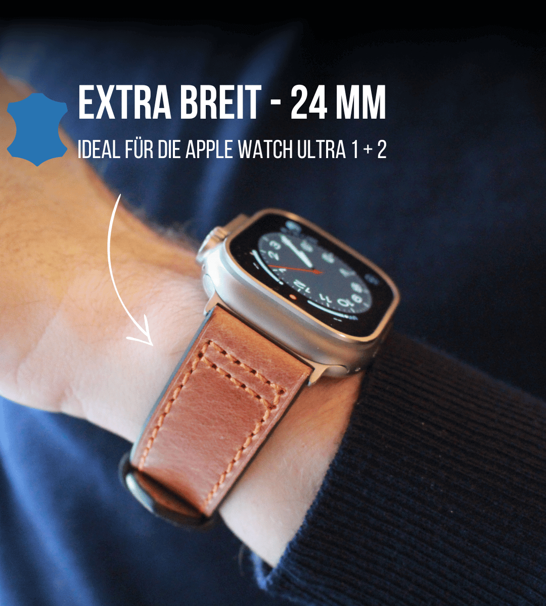 Apple Watch® Ultra Band | Hellbraun
