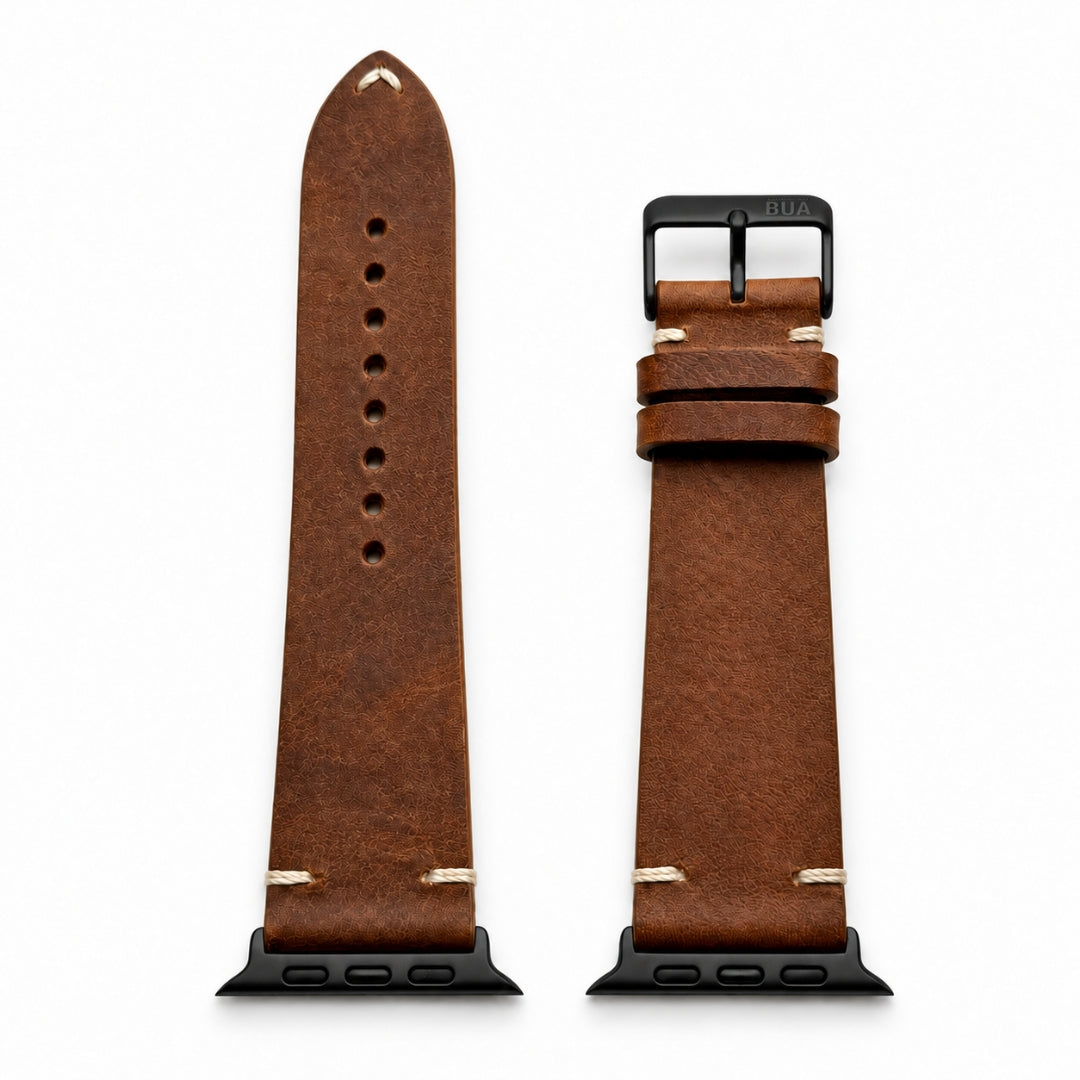Limitiertes Wasserfestes Heinen Leder Armband für Apple Watch