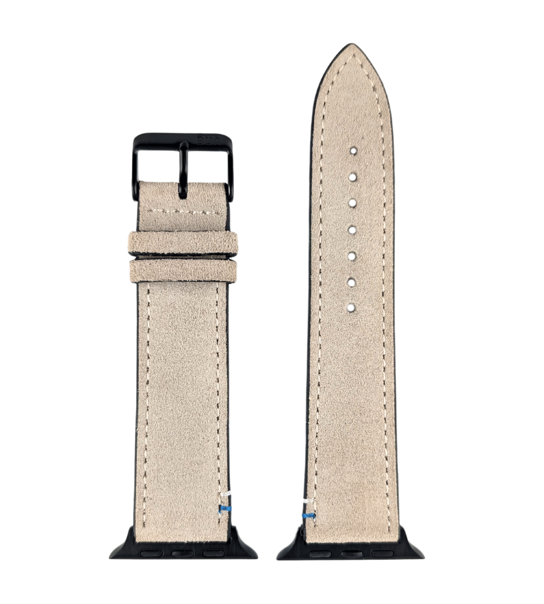 Armband für die Apple Watch aus Wildleder | Hellgrau Limited