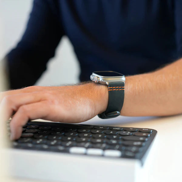 Wasserfestes Lederarmband für Apple Watch Ultra