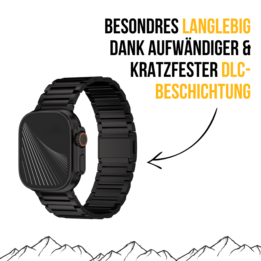 Titan Armband für Apple Watch Ultra mit Magnetverschluss