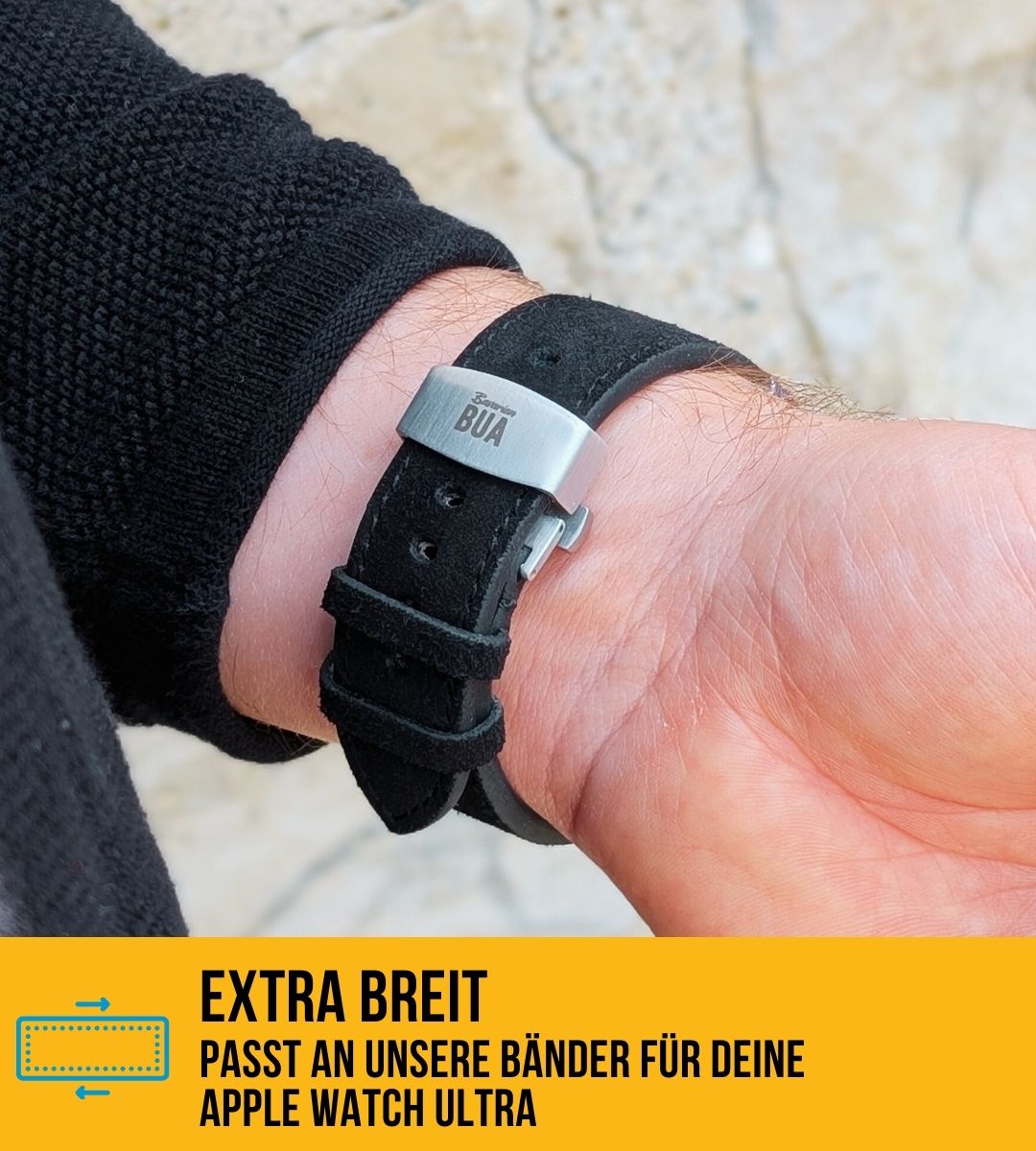 Faltschließe für Apple Watch Ultra Bänder