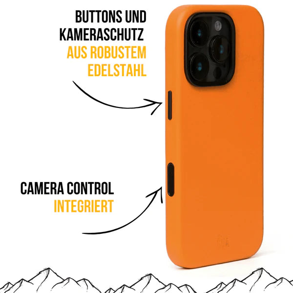 Leder Hülle für iPhone 16 mit MagSafe