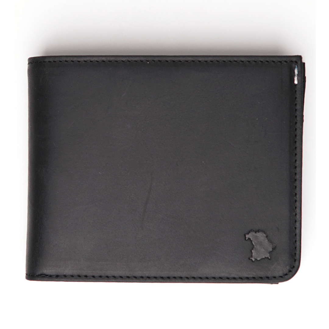 Geldbeutel aus Echtleder mit Münzfach