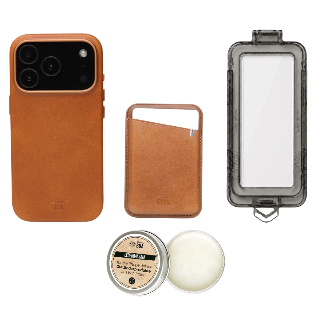 iPhone Leder Starter Pack