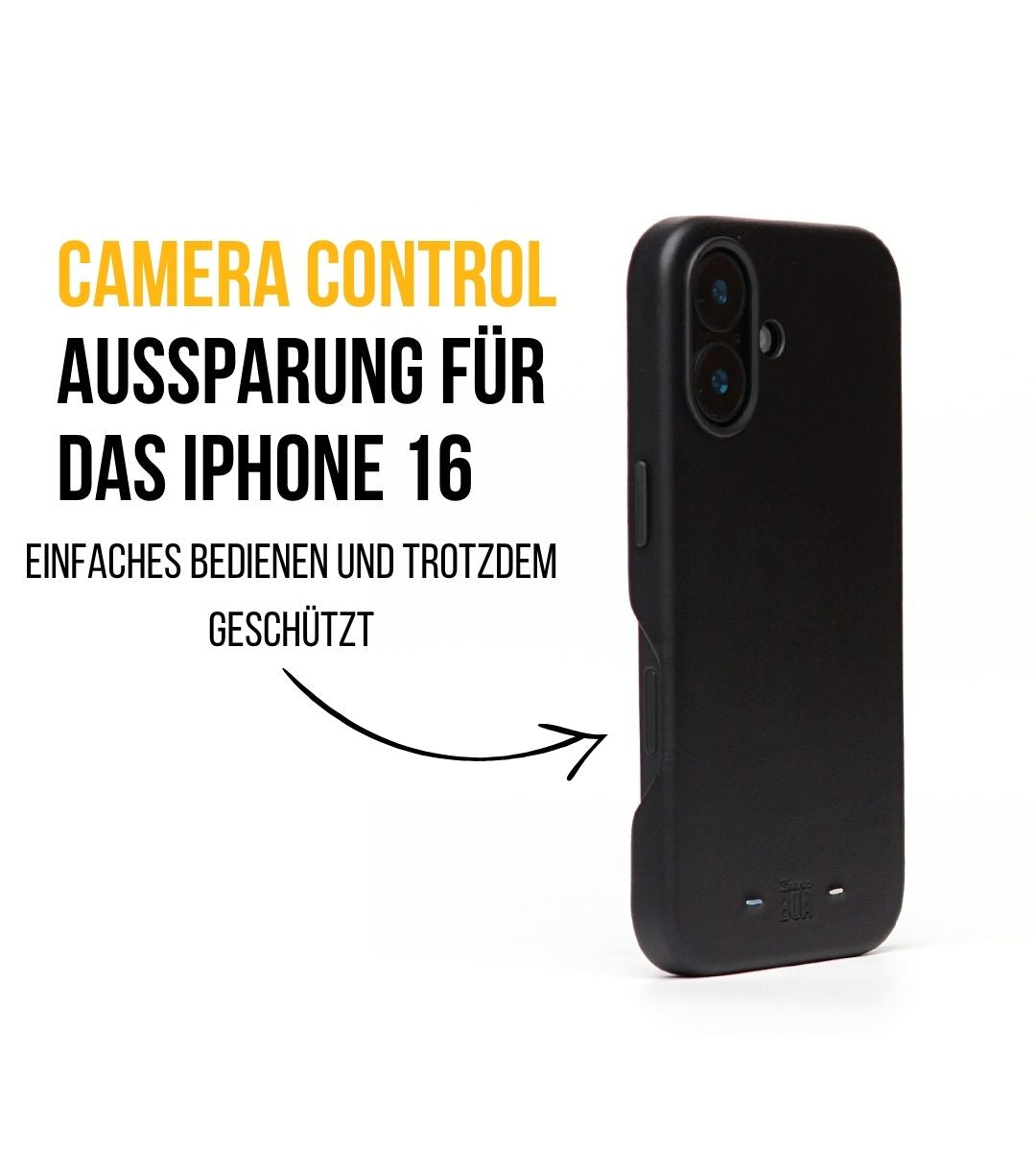 Set Hülle + Wallet | Leder Hülle für dein iPhone + Leder Wallet mit MagSafe Schwarz