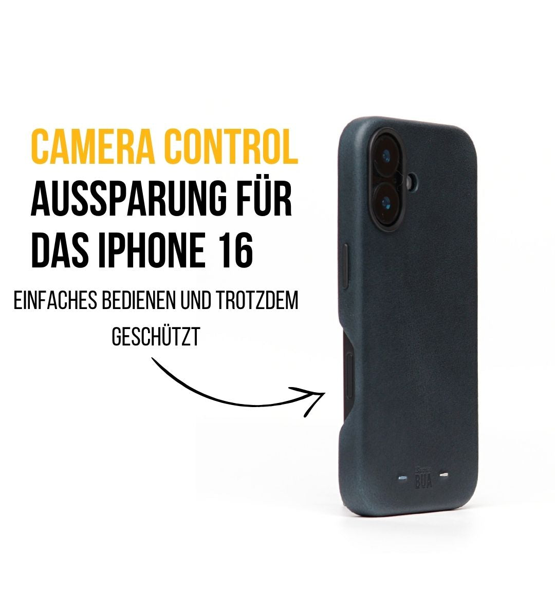 Set Hülle + Wallet | Leder Hülle für dein iPhone + Leder Wallet mit MagSafe Blau
