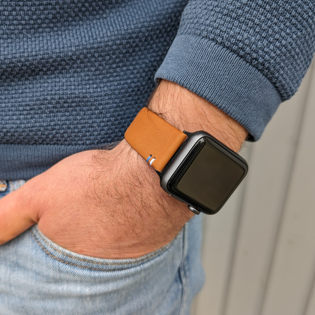Armband für die Apple Watch aus Kalbleder