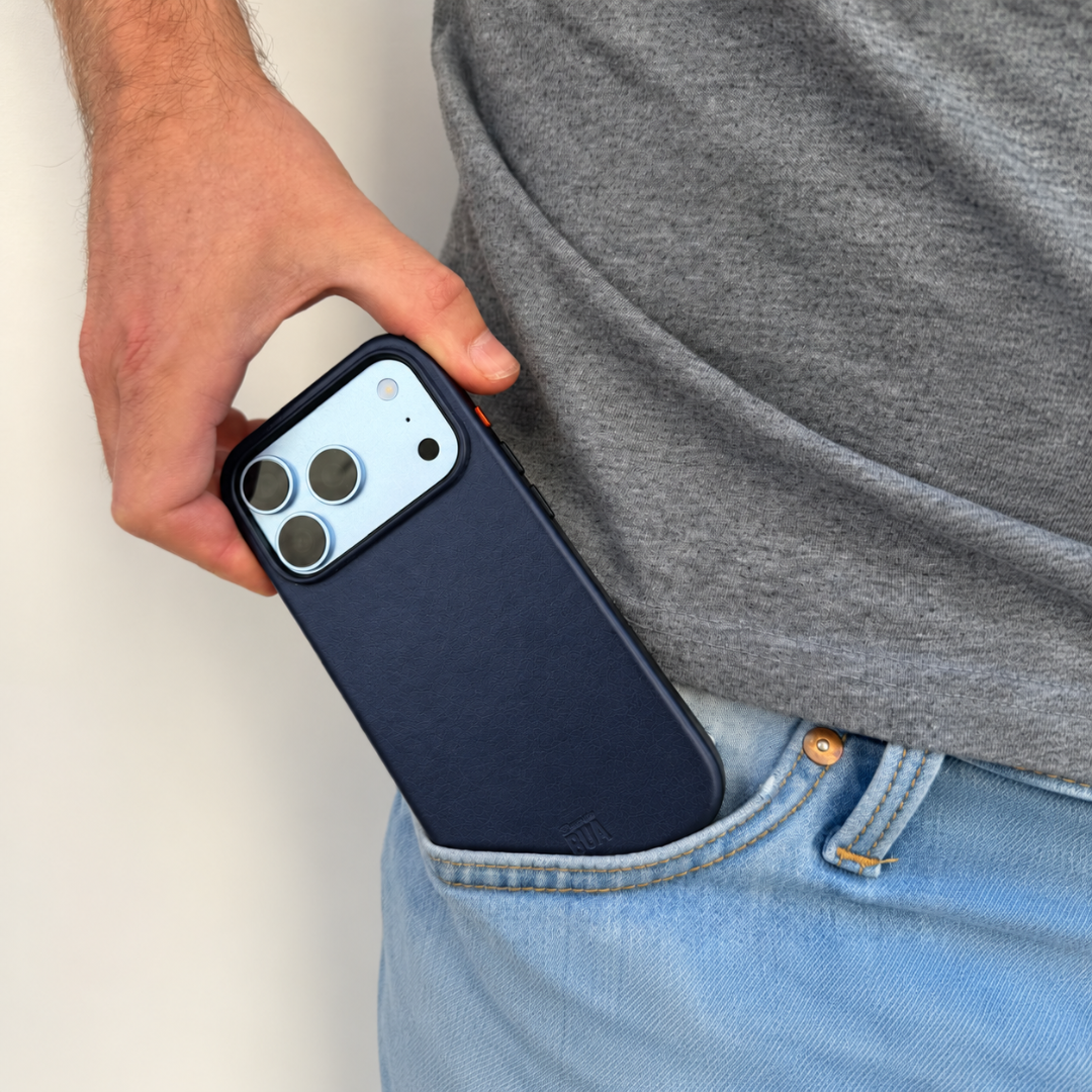 Leder Hülle für iPhone 18 mit MagSafe