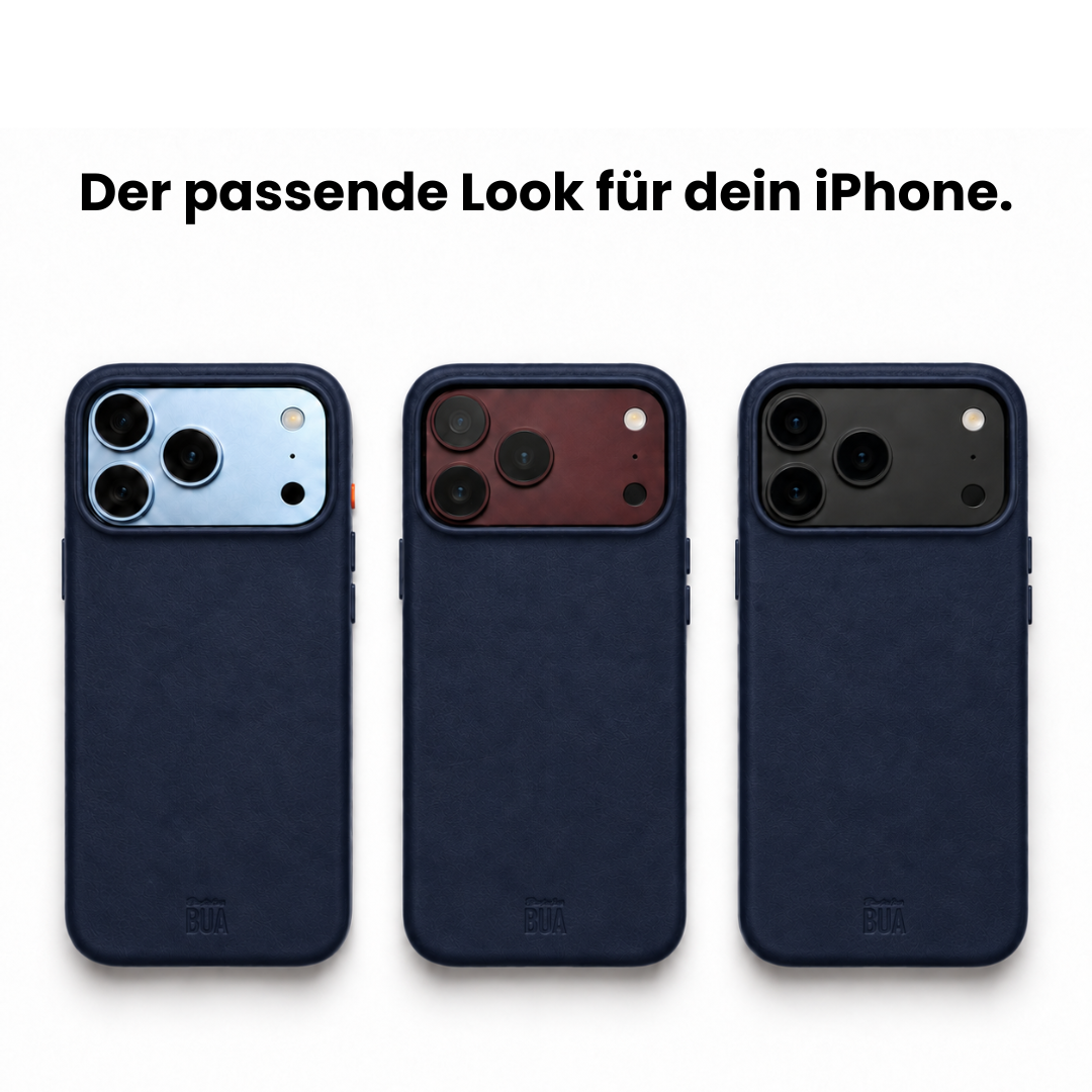 Leder Hülle für iPhone 18 mit MagSafe