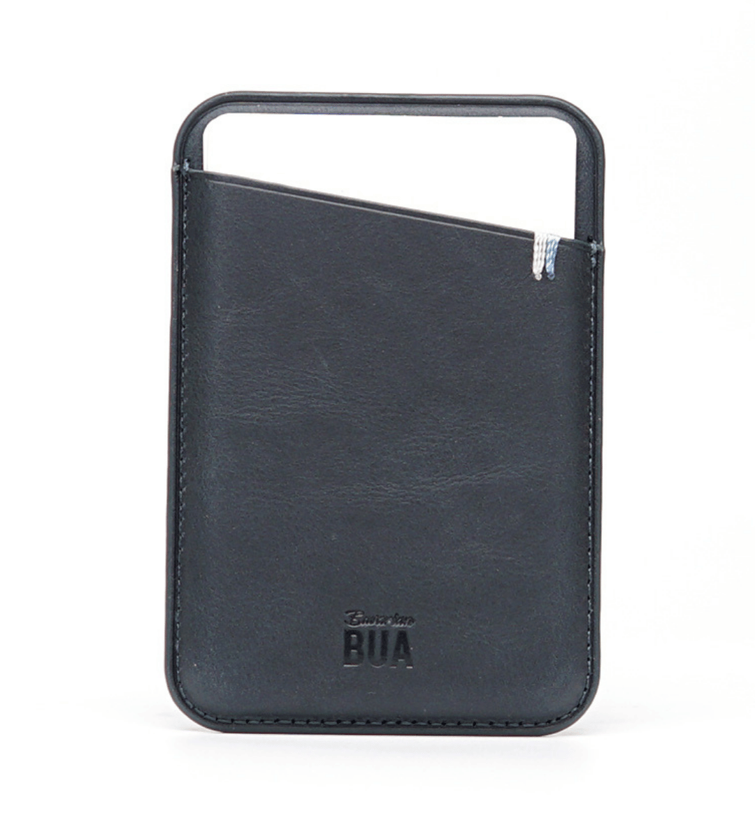 Leder Wallet für iPhone mit MagSafe | Dunkelblau