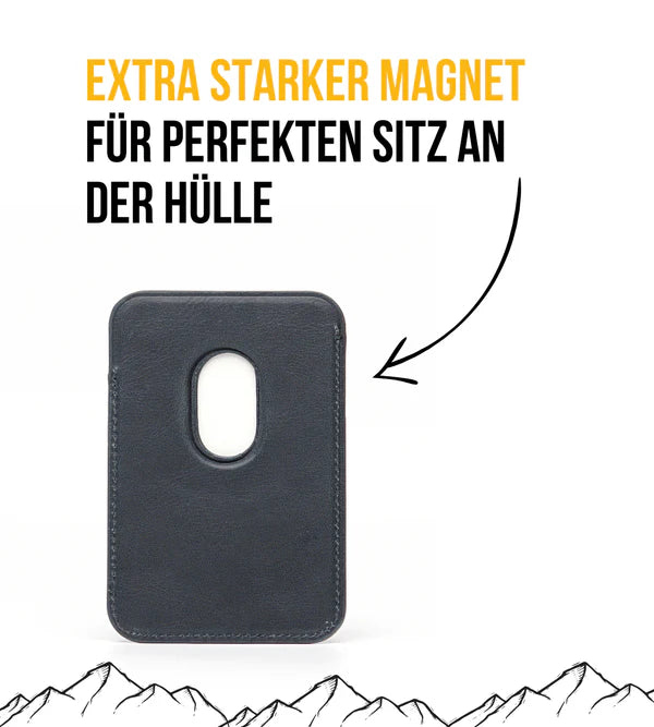 Leder Wallet für iPhone mit MagSafe