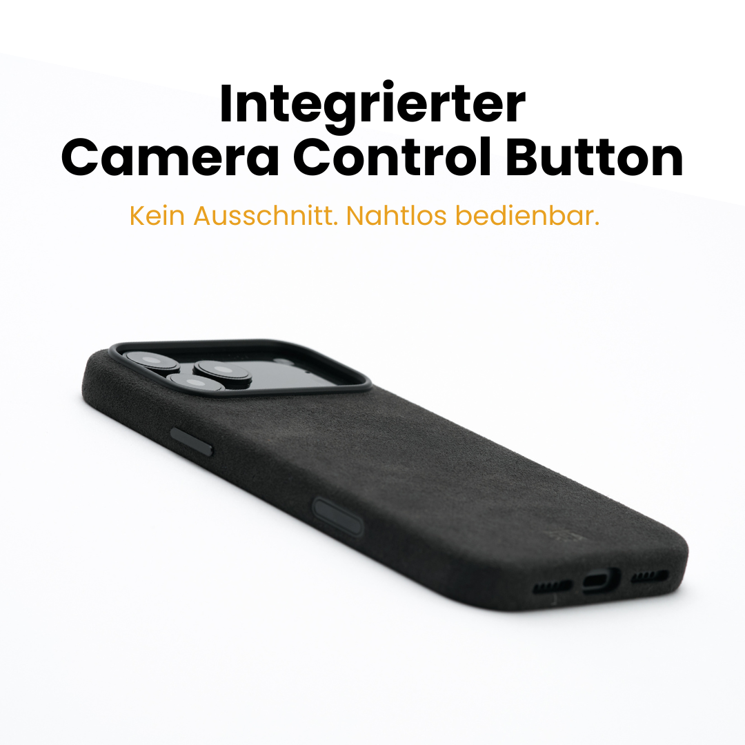 Alcantara Hülle für iPhone 17 mit MagSafe