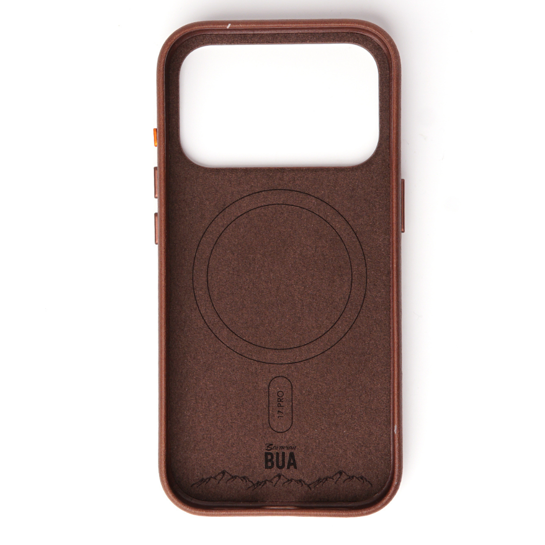 Leder Hülle für iPhone 17 mit MagSafe