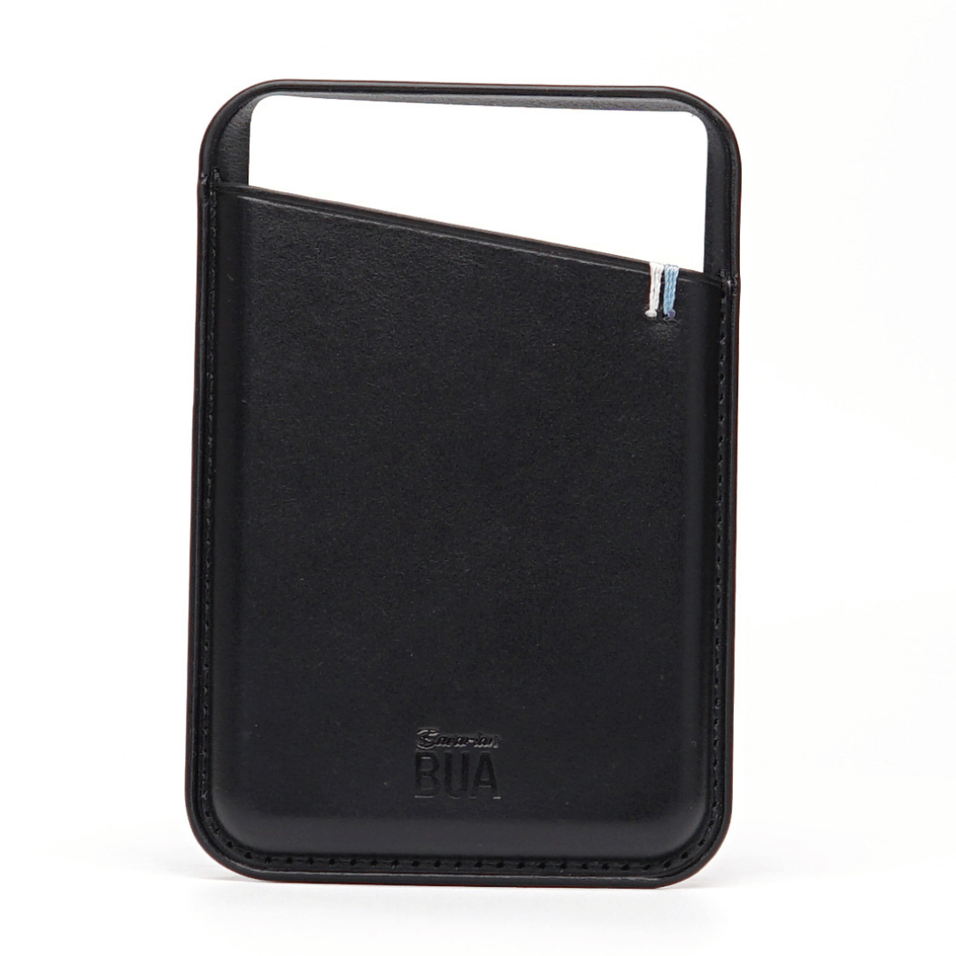 Leder Wallet für iPhone mit MagSafe | Schwarz