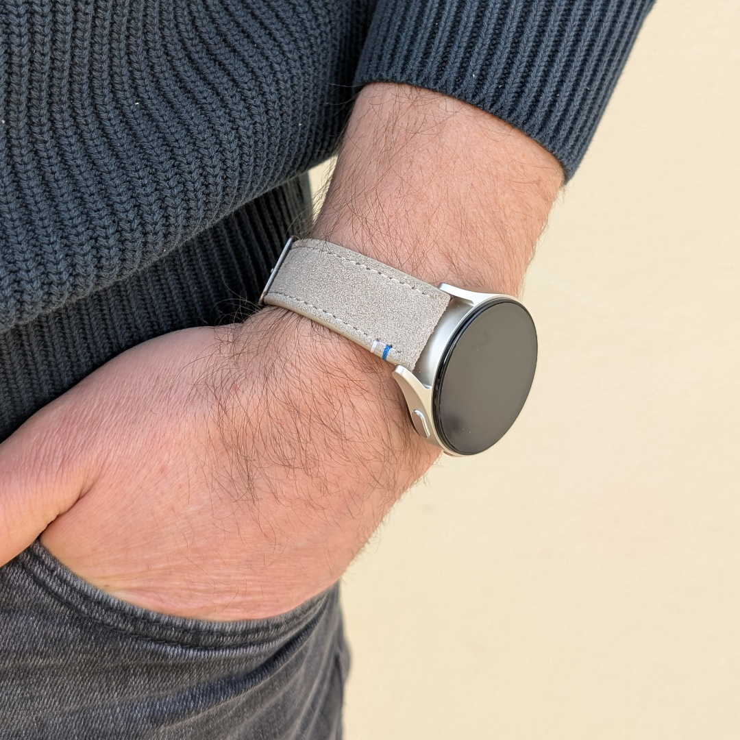 Armband für die Samsung Galaxy Watch aus Wildleder