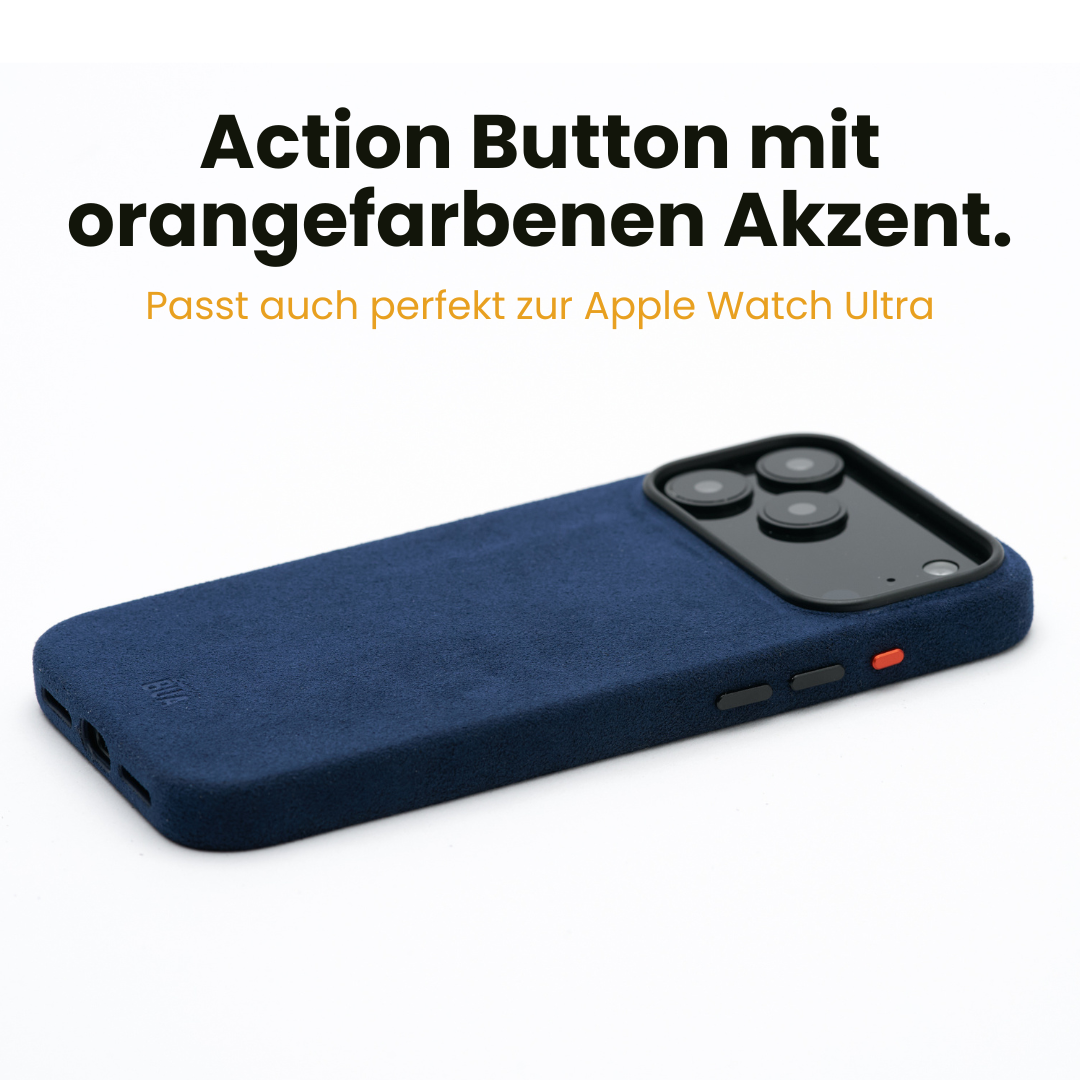 Alcantara Hülle für iPhone 17 mit MagSafe