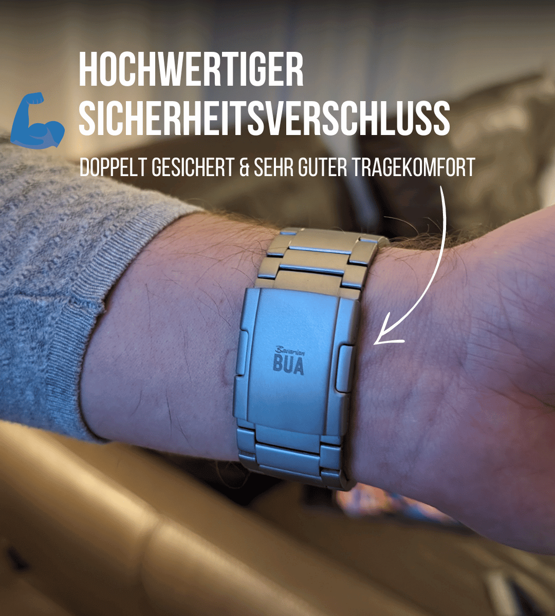 Armband aus Titan für die Apple Watch Ultra