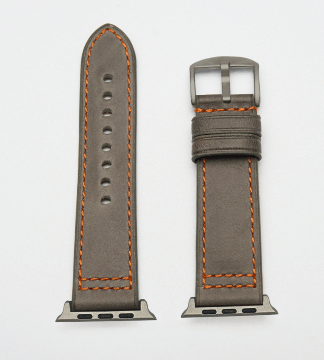 Stilvolles Uhrenband für die Apple Watch Ultra 1+2 aus hochwertigem Echtleder, handgemacht in Bayern