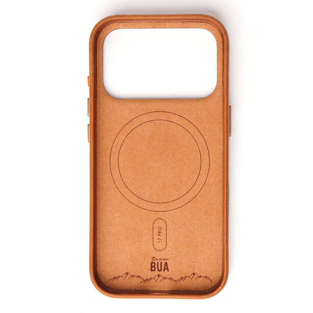 Leder Hülle für iPhone 17 mit MagSafe