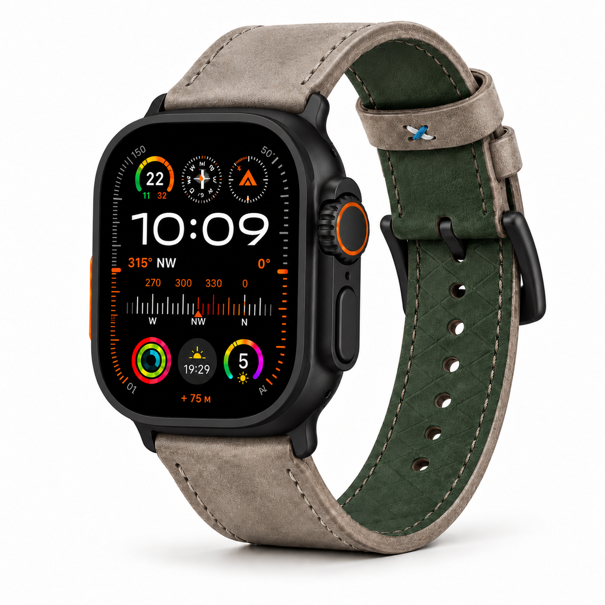 Vintage Lederband für Apple Watch
