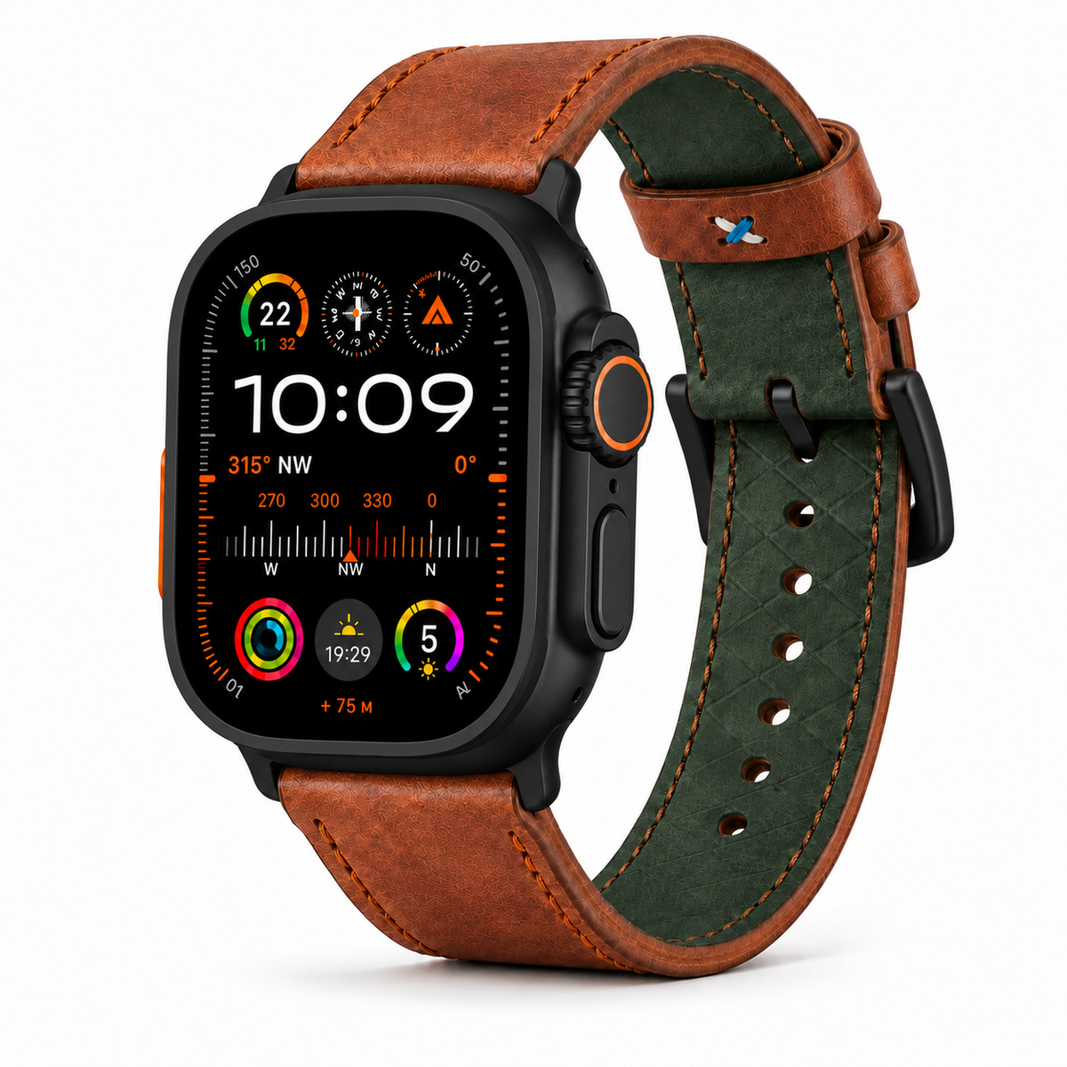 Vintage Lederband für Apple Watch