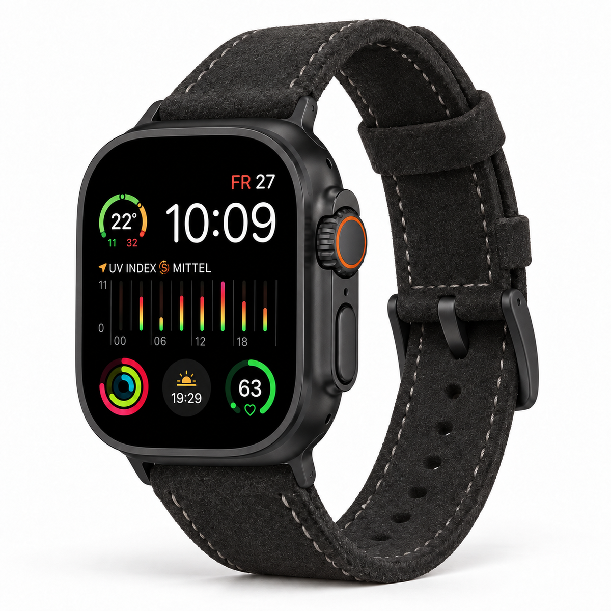 Alcantara Band für die Apple Watch Ultra