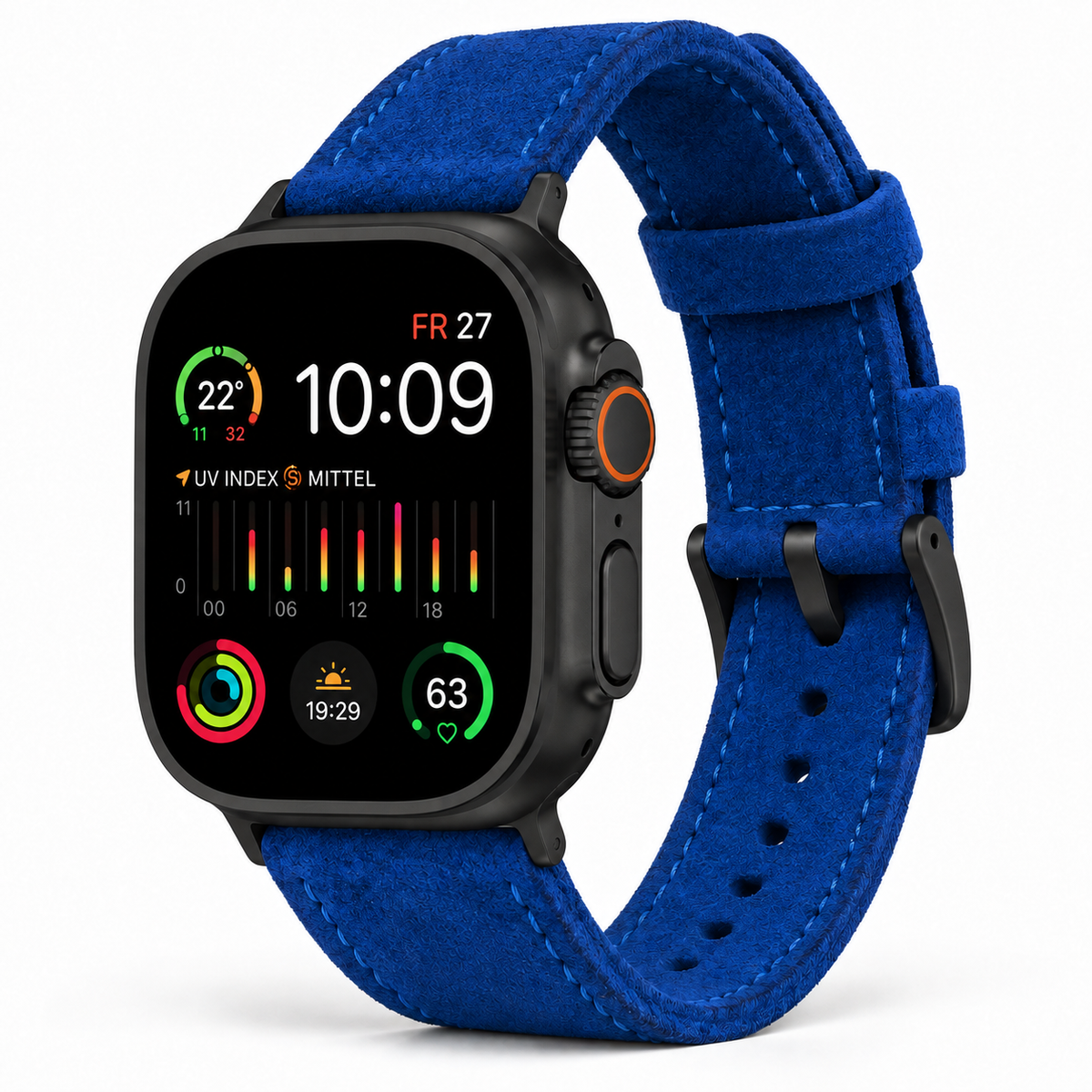 Alcantara Band für die Apple Watch Ultra
