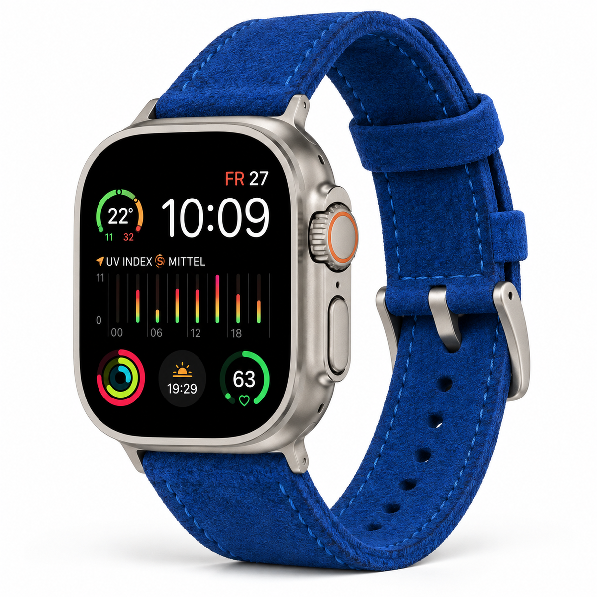 Alcantara Band für die Apple Watch Ultra