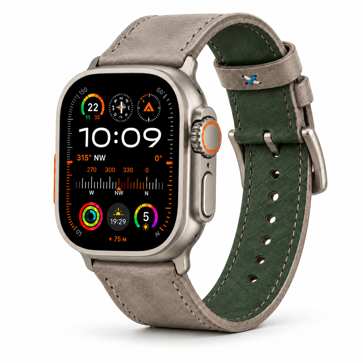 Vintage Lederband für Apple Watch